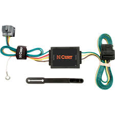 The importance of trailer light wiring. Curt Custom Vehicle Trailer Wiring Harness 4 Flat Select Kia Sportage Oem Tow Package Required Quick T Connector 55529 The Home Depot