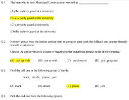 We are providing these past questions to serve … Gate General Aptitude Mathematics English Questions Answers Pdf Matterhere