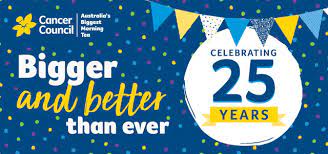 How much is australia's biggest morning tea aiming to raise? 25 Years Of Australia S Biggest Morning Tea Cancer Council Western
