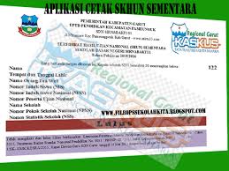 Artinya bahwa diberlakunya kurikulum 2013 tidak menghapus pelaksanaan kurikulum tingkat satuan pendidikan. Unduh File Contoh Skhu Sementara Sd Smp Sma Format Excel Blog Guru Kelas