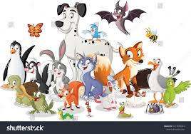 Group Of Cartoon Animals Vector Illustration Of Funny Happy Animals Sponsored Ad Animals Cartoon Animal Illustration Kids Cartoon Animals Happy Animals