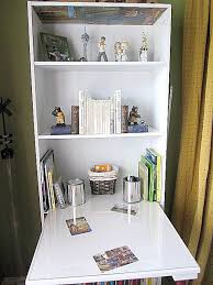 Use the extra shelf space to decorate your desk with your favorite pictures, displays, plants, and decor. Diy Bookcase Turned Desk Bookcase Diy Bookshelves Diy Bookshelf Desk