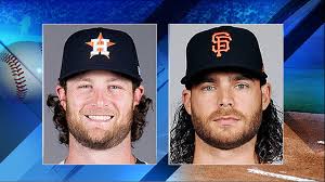 New york yankees star pitcher gerrit cole appeared unsure of how to answer a question on tuesday about whether he has ever used a sticky substance. Brothers In Law Gerrit Cole Brandon Crawford To Battle On Diamond