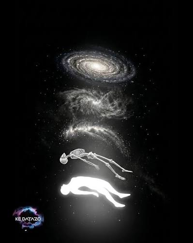 Que soy yo si no una masa de átomos que en su conjunto me hace ser quien  soy?. Mi materia es eterna aunque el cuerpo carezca de sangre para el  corazón. Somos