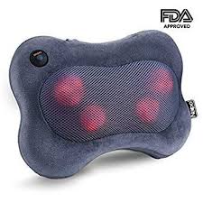 Naipo Neck Back Massager With Heat And Air Compression Pin On Meilleurs Produits