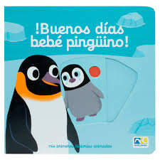 Mientras estaba fuera las cosas Buenos Dias Bebe Pinguino Novelty Libro Sears