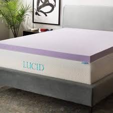3 Memory Foam Lavender Infused Mattress Topper Foam Mattress Topper Mattress Topper Memory Foam Mattress Topper