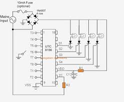 * * brightness is reduced as there is only usb power supply. 8 Function Christmas Light Circuit Homemade Circuit Projects