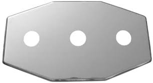 Sink faucet hole cover deck plate escutcheon for bathroom kitchen mixer tap c. Lasco 03 1654 Smitty Plate Three Hole Used To Cover Shower Wall Tile Stainless Steel Faucet Parts And Attachments Amazon Com