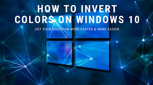 A inverted image is an image where the colors are swapped for their complementary counterparts. How To Invert Colors On Windows 10 Fast Fixguider