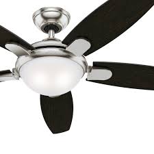 Costco.com has the hunter exeter 54 led ceiling fan on sale for $99.99 with free shipping. Hunter 54 In Contemporary Ceiling Fan In Brushed Nickel With Led Light And Remote Control Renewed Buy Online In Luxembourg At Luxembourg Desertcart Com Productid 68739590