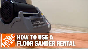 Heavy Duty Drum Sander Rental The Home Depot Rental Youtube