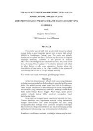 Www.suratresmi.net pengertian dan contoh asking for offering and accepting things dalam kalimat bahasa inggris. Pdf Peranan Motivasi Sebagai Faktor Utama Dalam Pembelajaran Bahasa Inggris Sebuah Studi Kasus Pada Pembelajar Bahasa Inggris Yang Berhasil