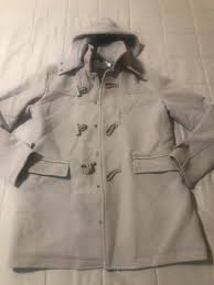 A darker camel overcoat made from a wool, poly and cashmere blend. Topman Wool Blend Doeskin Duffle Toggle Coat Beige Gem