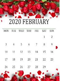 Floral February 2020 Desk Calendar February February2020calendar 2020 2020calendar Februarycalenda Calendar Wallpaper February Wallpaper February Calendar