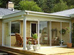 Of Course With Sliding Doors From Bygshop Dk Screen House Backyard Porch Porch Sliding Doors