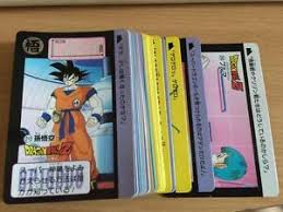 Dragon ball is a japanese media franchise created by akira toriyama in 1984. Card Dragon Ball Z Dbz Carddass Hondan Part 6 Reg Box 1990 Made In Japan Ebay