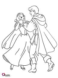 Free Download And Printable Snow White And Prince Charming Coloring Page Collection Of Ca Snow White Coloring Pages Princess Coloring Pages Princess Coloring