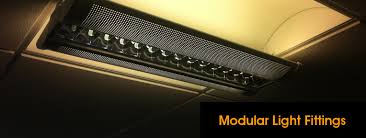Light fittings for suspended ceilings. Modular Light Fittings Recessed Lighting Suspended Ceiling Lights