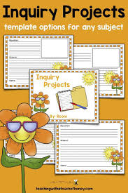Inquiry Based Projects Are A Fun Idea To Get Your Students Learning The Inquiry Process U Inquiry Based Learning Projects Learning Projects Inquiry Activities