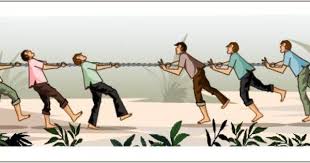 Study The Physics Behind The Unbalanced Force Which Makes The Body At Rest Move And Also About How Newton S Law Is Related To It Science Tug Of War Force