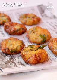 Potato Vada Urulaikizhangu Vadai Vada Without Lentils Indian Food Recipes Indian Food Recipes Vegetarian Recipes