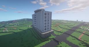 Esta gigantesco edificio incluye un primer piso con recepción, baños I Have Been Building On Minecraft For 6 Years Album On Imgur