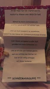Noten und texte bekannter weihnachtslieder zum herunterladen und ausdrucken. 10 Give Aways Ideen Geschenke Geschenkideen Schneemannsuppe