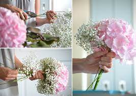 • wenn sich die blätter ihrer hortensie ( hydrangea ) gelb verfärben, kann die ursache ein eisenmangel, auch chlorose genannt, sein. Brautstrauss Selber Machen In 5 Schritten Zum Wichtigsten Accessoire Einer Braut Blumigo