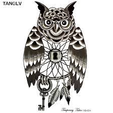 Gambar bunga matahari hitam putih simple gambar bunga. Tanglv Neue Einfache Design Schwarz Und Weiss Eule 21x15 Cm Grosse Sexy Kuhle Schonheit Tattoo Wasserdicht Hot Tattoo Aufkleber Tattoo Sticker Temporary Tattoo Stickertattoo Waterproof Aliexpress