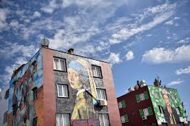 Nazife Bilgin Turkey Dunyaca Unlu Eserler Duvarlarda Canlaniyor Mersin De Toroslar Belediyesi Tarafindan Bas Sokak Sanati Salvador Dali Vincent Van Gogh