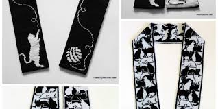 Check spelling or type a new query. Happy Caturday Here Are Two Double Knit Scarf Patterns To Cast On Today Cat Lovers Unite In Warmth Knithacker
