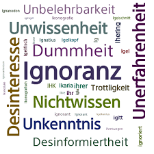 Перевод песни ignoranz — рейтинг: Ignoranz Synonym Lexikothek Ein Anderes Wort Fur Ignoranz