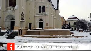 Kaposvár, kossuth tér 4, 7400 magyarország. Kaposvar Kossuth Ter Varoshaza Nagyboldogasszony Szekesegyhaz Youtube