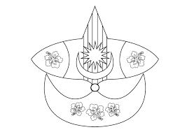 Wau daun (leaf kite) is made optional in the national competitions. Gambar Mewarna Wau Bulan Gambar Mewarna