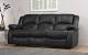 Modern Living Room Black Couch
