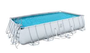 Piscine Rectangulaire Acier 22 Pi X 12 Pi X 52 Po Canadian Tire