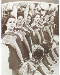 as per request—here are some #tb yearbook photos from the 70s . Slide 1:  Feb. 7 1976 Slide 2: 1976 Song Girls: Leslie Debrunner, Amy Hogan, Joan  Fields, Lisa Ussario, Kitti Carr,