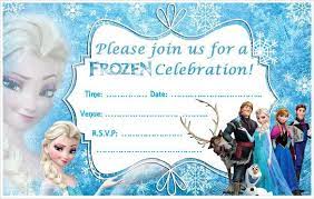 These invitations are 2 sided, but if you want to include all of the party information on the front side you will only have to print one side. 24 Frozen Birthday Invitation Templates Psd Ai Vector Eps Free Premium Templates