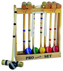 While there are many variations of croquet, your croquet set most. In Stock Maple Hardwood Croquet Set With Caddy Beach Style Outdoor And Lawn Games By Saving Shepherd Houzz