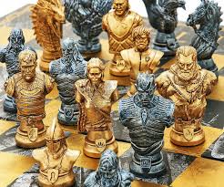 It's a brutal game with a heavy mix of warfare. Game Of Thrones Chess Set