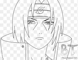 The artist used colored pencils to depict itachi, the uchiha insignia, and the hidden leaf image with a strikethrough. Itachi Uchiha Png Images Pngegg