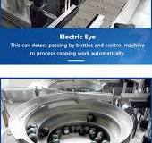 Servo Tracking Type Capping Machine | SH-VTXG2 Linear Follow Capper