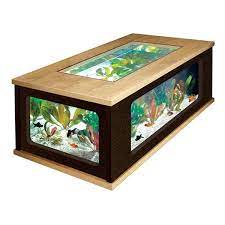 Tips Desain Meja Aquarium Untuk Ruang Tamu Fish Tank Coffee Table Aquarium Coffee Table Fish Tank Table