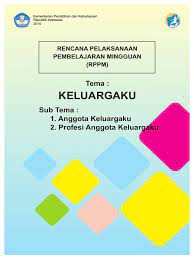 Kegiatan tema keluargaku untuk tk. Rppm Tema Keluarga Ku