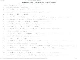 Chemical reactions can be represented using equations. Unit 7 Balancing Chemical Equations Worksheet 2 Answers Types Reactions Sumnermuseumdc Org