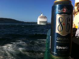 Bavaria 8.6 and Daylight death throes – back of the ferry