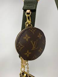 Louis vuitton multi pochette pre ordering. Louis Vuitton Multi Pochette Khaki Strap At 1stdibs