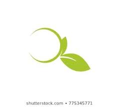 Nature Logo Symbol With Circle For Template You Text Company Name On White Background Natural Logo Circle Template Science Signs