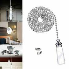 Light switches in uk bathrooms are often pull cord types, but are these things a requirement and can a normal wall switch be fitted?for those outside the uk. Bathroom Ceiling Light Switch Pull Cord String Crystal Handle With Connector Hot Ebay